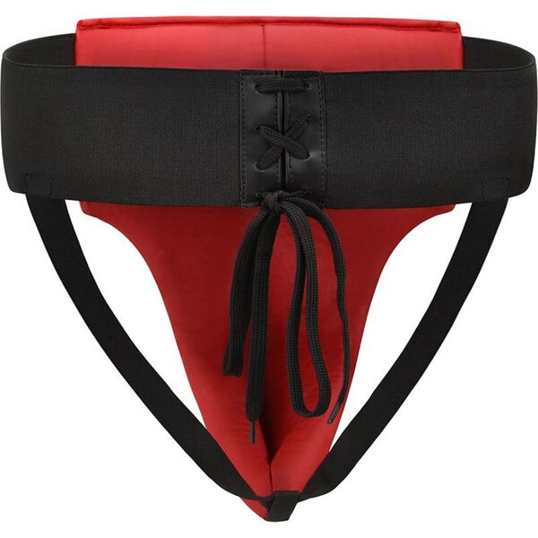 RDXGGX-R1RB-L-Groin Guard Rex Men Red/Black-L