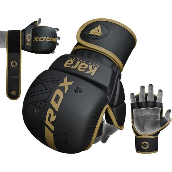 RDXGSR-F6MGL-L/XL+-Grappling Gloves Shooter F6 Matte Golden Plus-L/XL