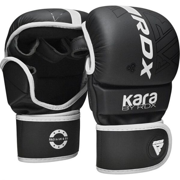 RDXGSR-F6MW-L/XL+-Grappling Gloves Shooter F6 Matte White Plus-L/XL