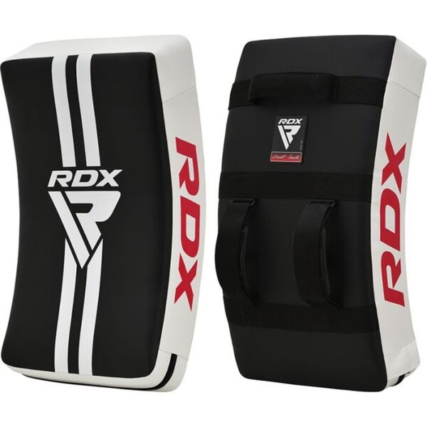 RDXKSR-T1W-Arm Pad Gel Kick Shield White/Black Heavy