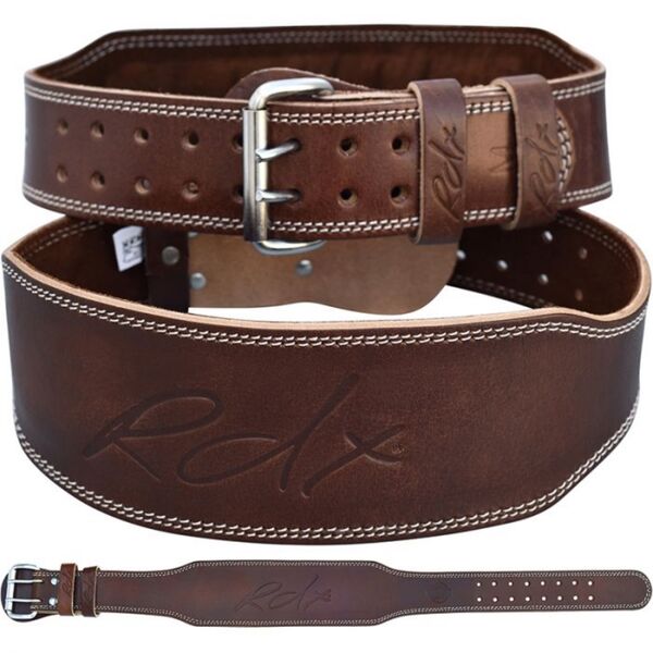 RDXWBL-4LN-XL-Belt Pro Liver Buckle Brown Leather -XL