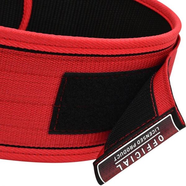 RDXWBS-RX1R-S-Weight Lifting Strap Belt Rx1 Red-S