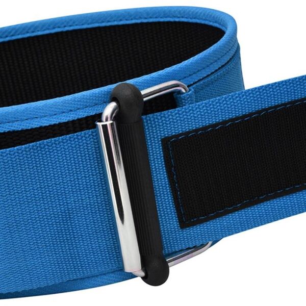 RDXWBS-RX1U-M-Weight Lifting Strap Belt Rx1 Blue-M