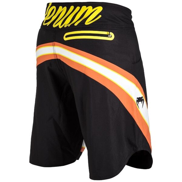 VE-03441-111-XS-Venum Cutback Boardshorts - Black/Yellow