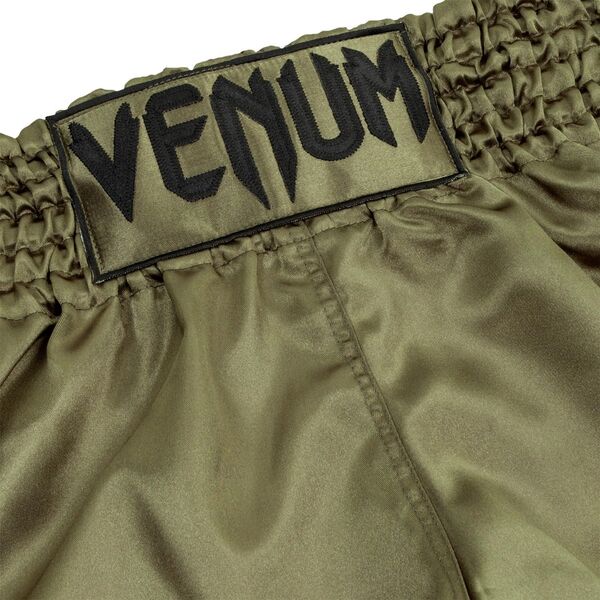 VE-03813-200-L-Venum Muay Thai Shorts Classic - Khaki/Black