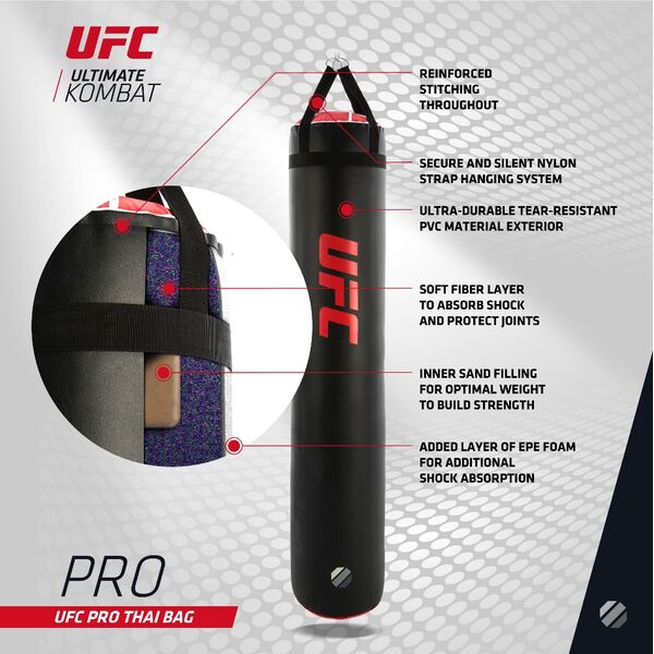 UHK-75090-UFC PRO Thai punching bag 46 Kg full