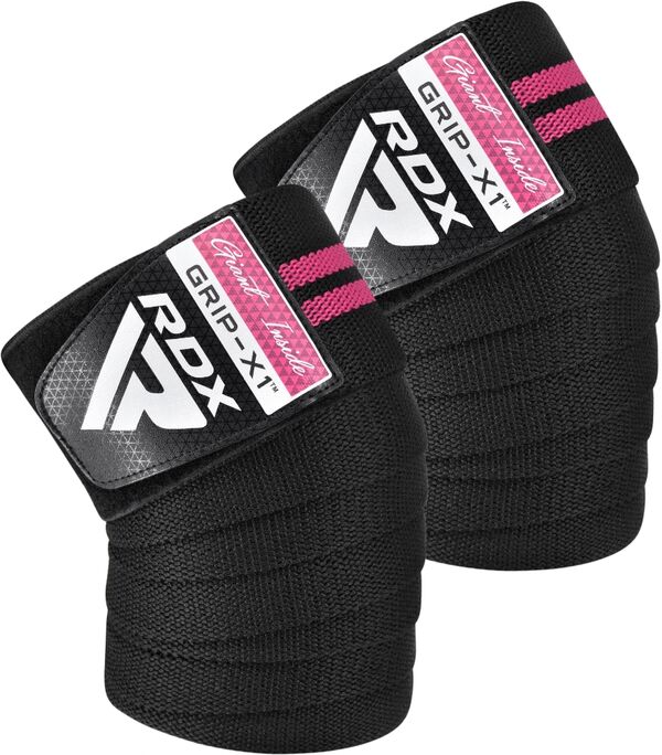 RDXWAH-KR11BP-RDX KR11 Weightlifting Knee Wraps