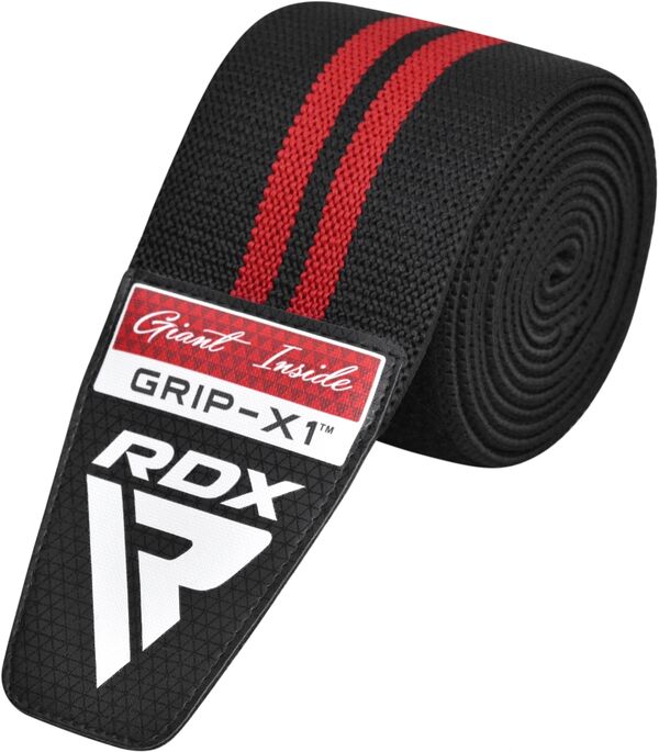 RDXWAH-KR11BR-RDX KR11 Weightlifting Knee Wraps