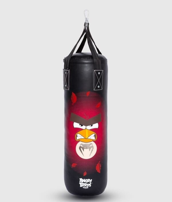 VE-04637-100-90-Venum Angry Birds Punching Bag - For Kids - Black/Red - 90 x 30