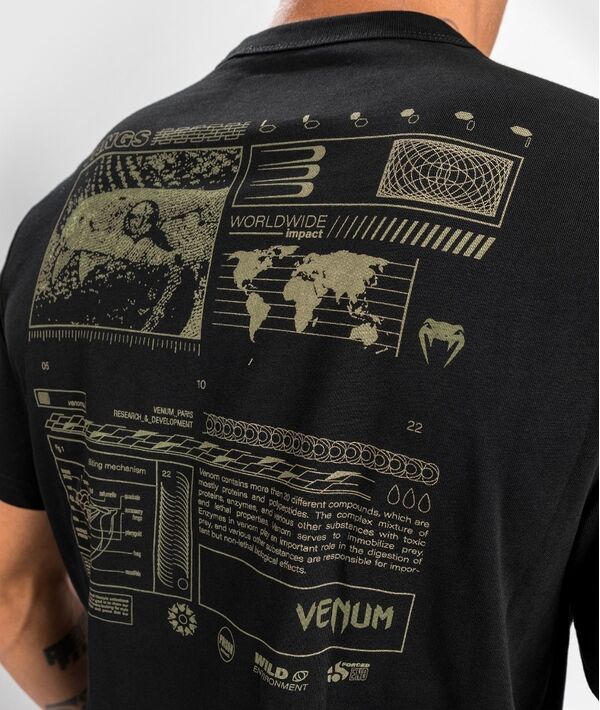 VE-04705-001-S-Venum Fangs T-Shirt - Regular Fit - Black - S