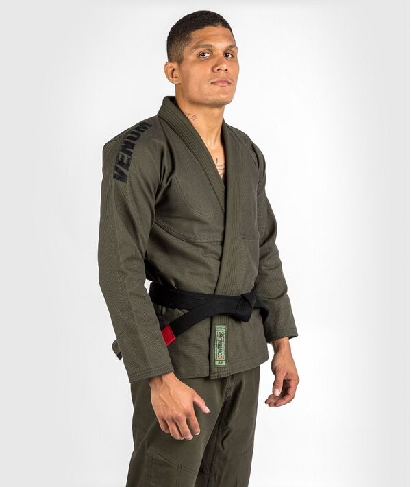 VE-03057-015-A2-Venum Contender Evo Brazilian Jiu Jitsu Gi - Khaki - A2