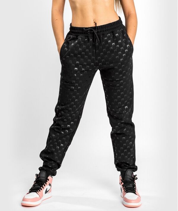 VE-04588-537-L-Venum Monogram Joggers - For Women - Black/Pink Gold - L