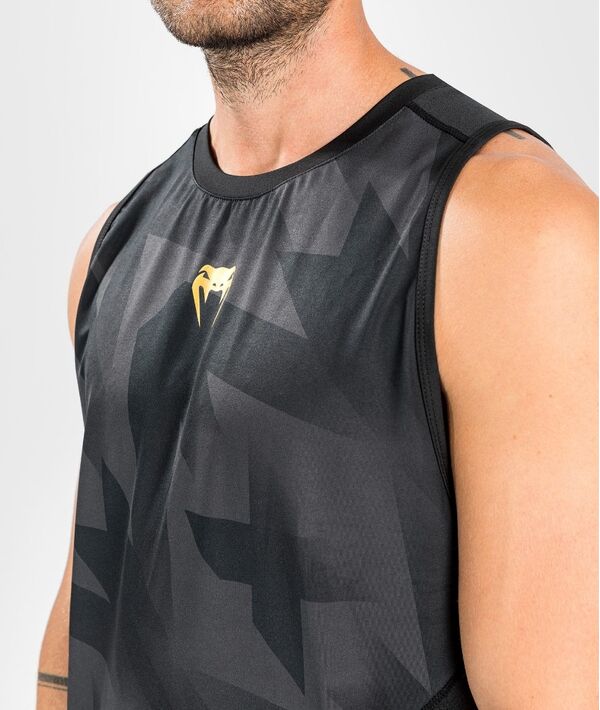 VE-04668-126-L-Venum Razor Dry Tech Tank Top - Black/Gold - L