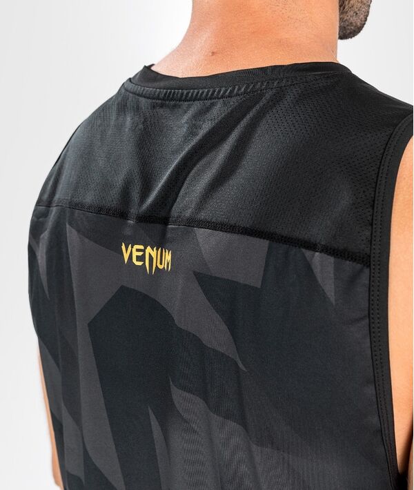 VE-04668-126-L-Venum Razor Dry Tech Tank Top - Black/Gold - L