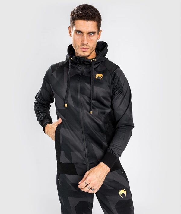 VE-04670-126-S-Venum Razor Hoodie - Black/Gold - S