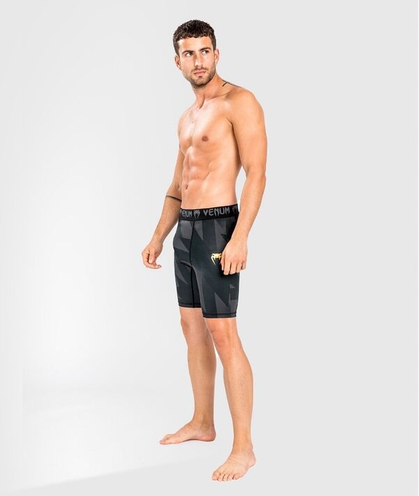 VE-04674-126-M-Venum Razor Vale Tudo Shorts - Black/Gold - M