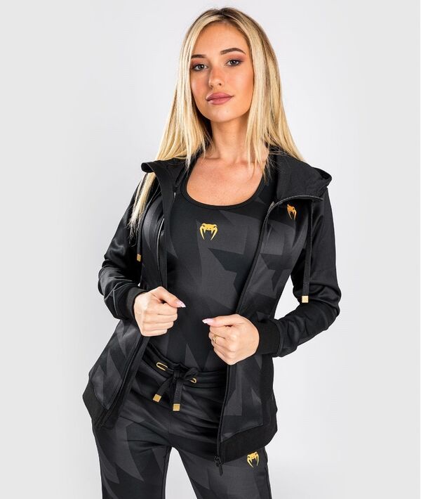 VE-04681-126-L-Venum Razor Hoodie - For Women - Black/Gold - L