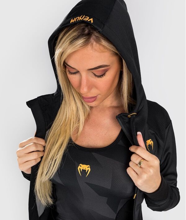 VE-04681-126-L-Venum Razor Hoodie - For Women - Black/Gold - L