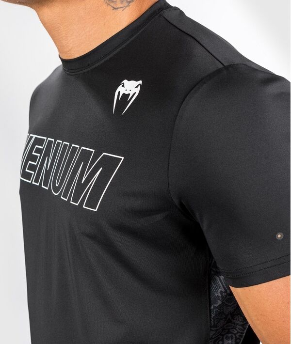 VE-04262-108-S-Venum Classic Evo Dry Tech T-Shirt - Black/White - S