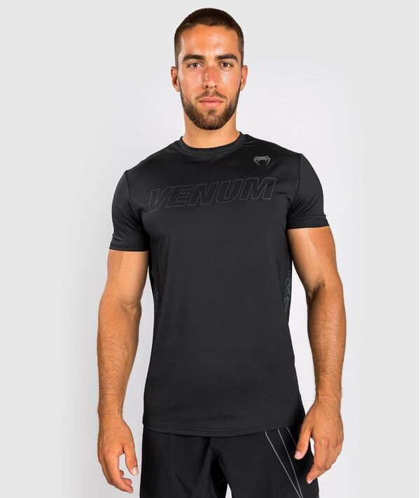 VE-04262-585-XL-Venum Classic Evo Dry Tech T-Shirt - Black/Black Reflective - XL