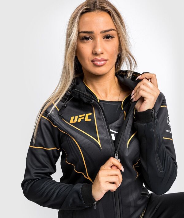 VNMUFC-00146-126-L-UFC Authentic Fight Night 2.0 Women's Walkout Hoodie