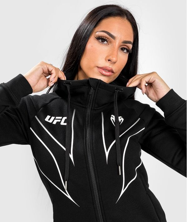 VNMUFC-00151-001-S-UFC Fight Night 2.0 Replica Women's Full Zip Hoodie