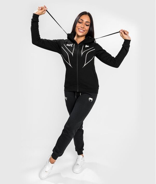 VNMUFC-00151-001-S-UFC Fight Night 2.0 Replica Women's Full Zip Hoodie