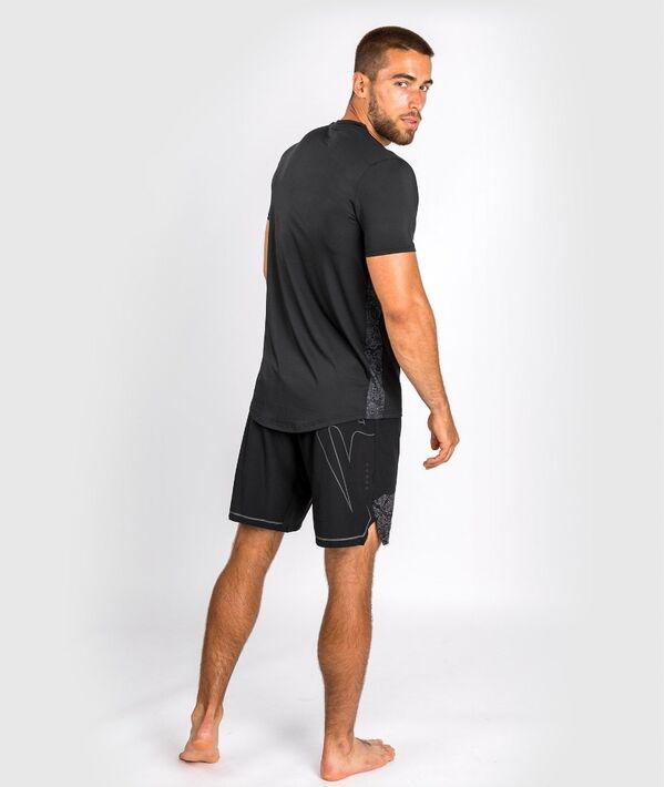 VE-04262-585-XL-Venum Classic Evo Dry Tech T-Shirt - Black/Black Reflective - XL