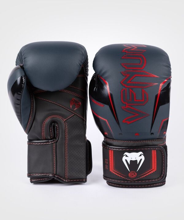 Venum Venum Elite Evo Boxing Gloves Navy/Black/Red 14 Oz VE04260