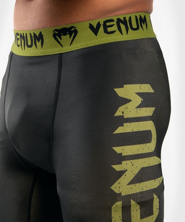 VE-03987-539-S-Venum Boxing Lab Compression shorts - Black/Green