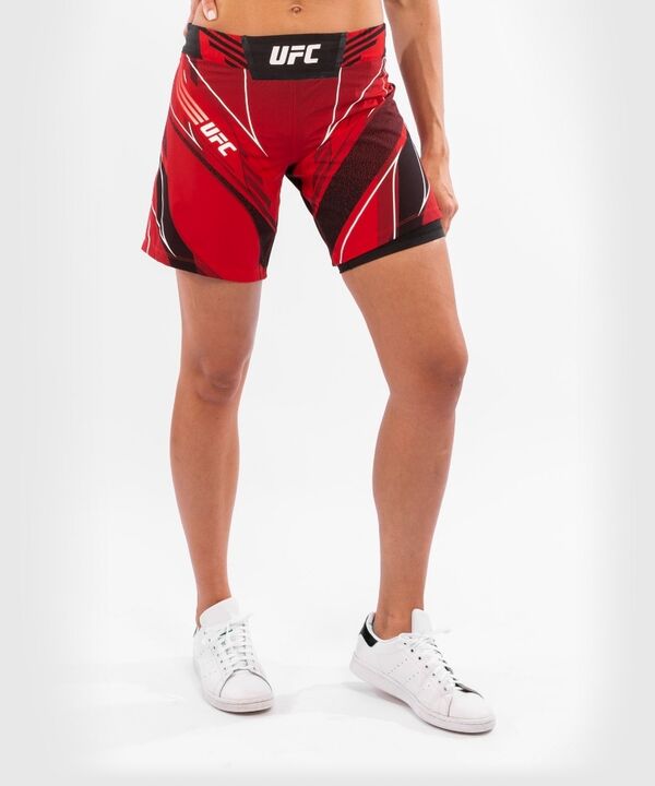 VNMUFC-00019-003-M-UFC Authentic Fight Night Women's Shorts - Long Fit
