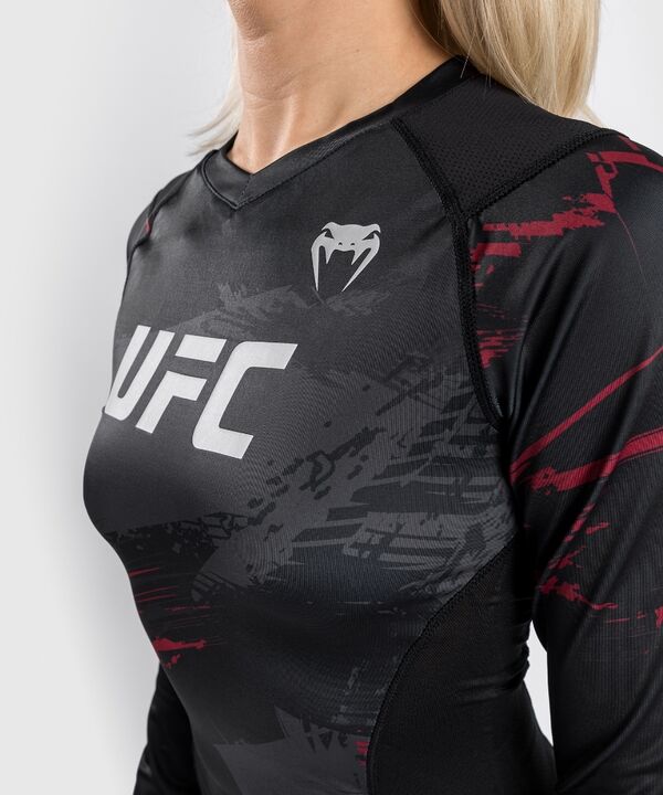 VNMUFC-00115-001-M-UFC Authentic Fight Week 2.0 Rashguard - Long Sleeves - For Women