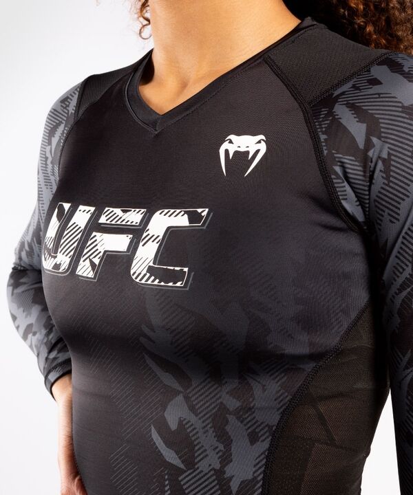 VNMUFC-00026-001-L-UFC Authentic Fight Week Women's Performance Long Sleeve Rashguard