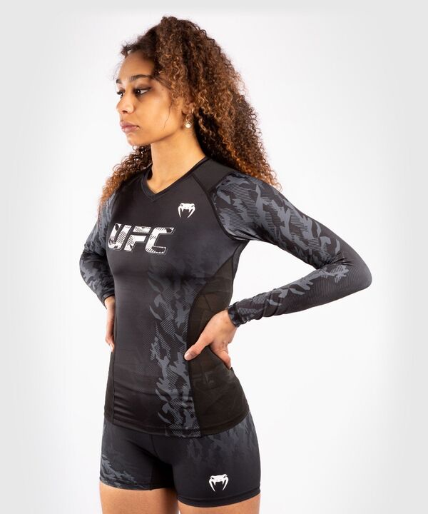 VNMUFC-00026-001-L-UFC Authentic Fight Week Women's Performance Long Sleeve Rashguard