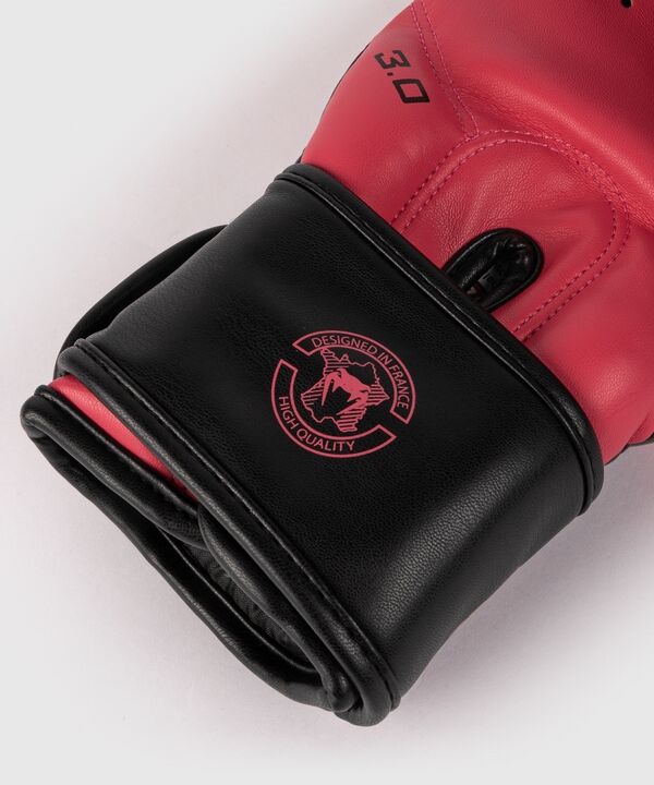 VE-03525-221-14OZ-Venum Challenger 3.0 Boxing Gloves - Black/Coral
