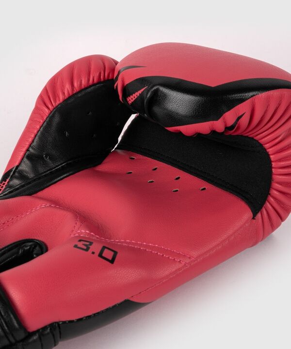 VE-03525-221-14OZ-Venum Challenger 3.0 Boxing Gloves - Black/Coral