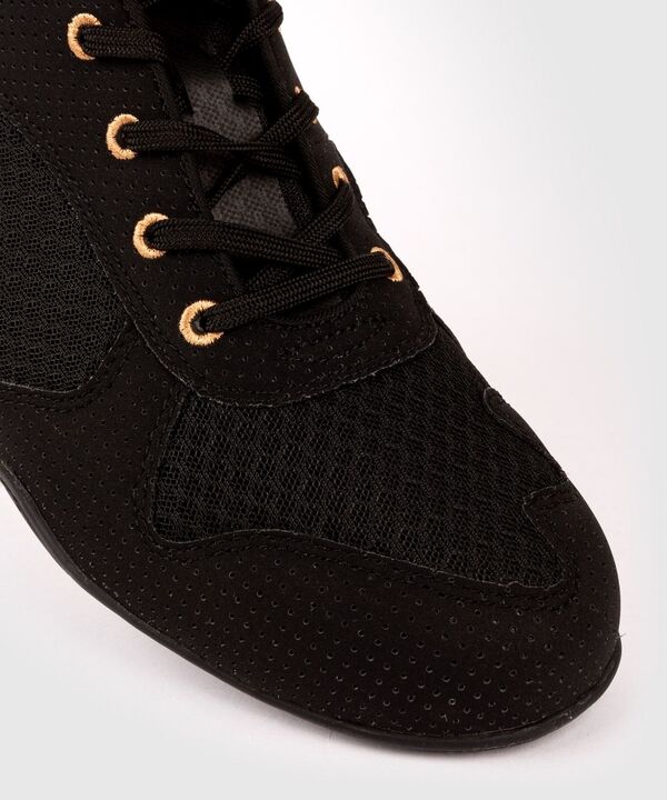 VE-03681-137-12-Venum Elite Boxing Shoes &#8211; Black/Bronze - 45,5 (US 12)