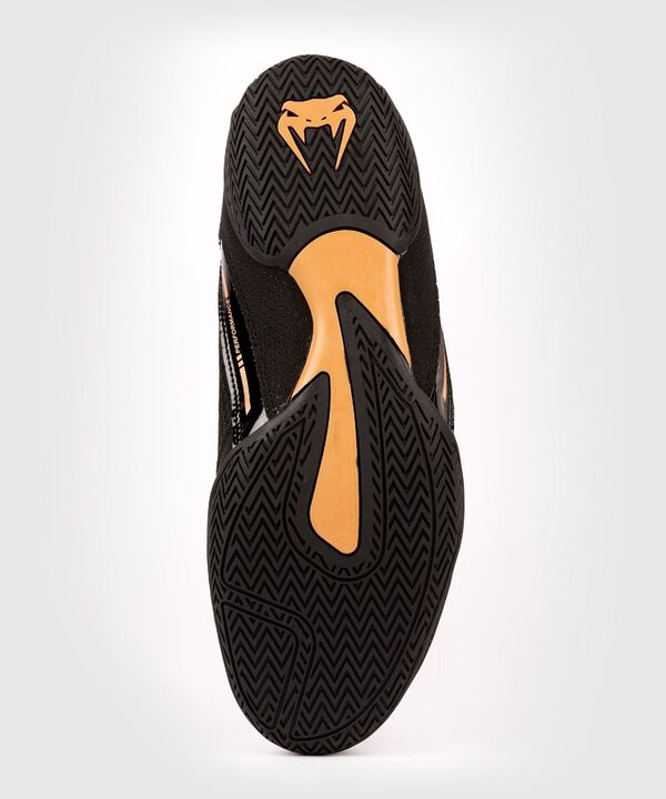 VE-03681-137-14-Venum Elite Boxing Shoes &#8211; Black/Bronze - 48 (US 14)