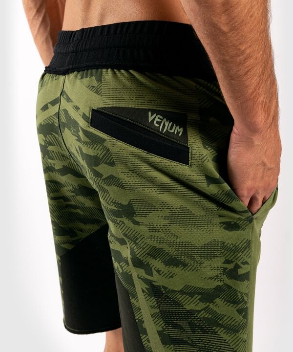 VE-04010-219-S-Venum Trooper cotton shorts - Forest camo/Black