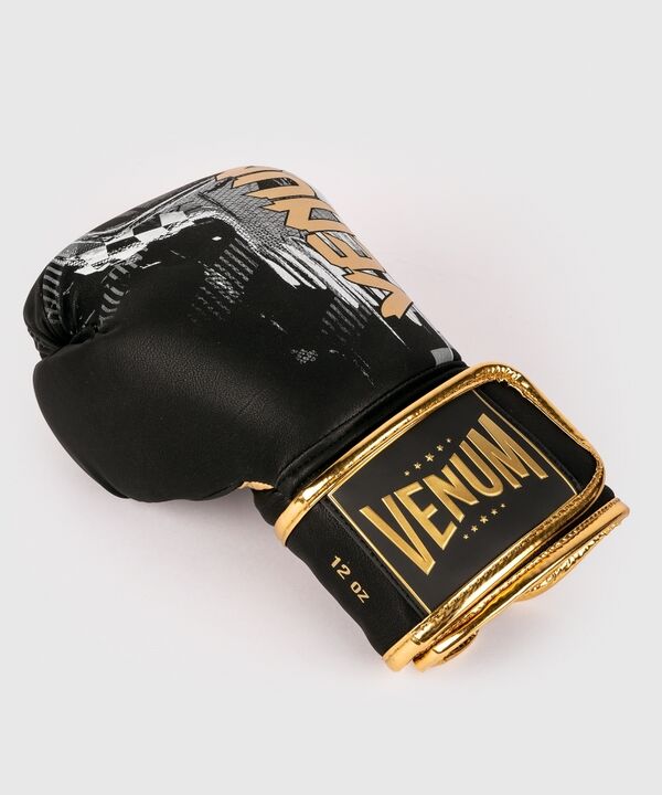 VE-04035-001-14OZ-Venum Skull Boxing gloves - Black