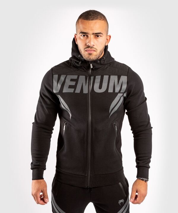 VE-04109-114-M-Venum ONE FC Impact Hoodie - Black/Black