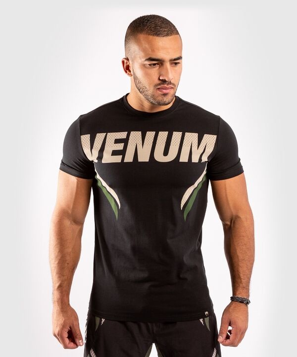 VE-04117-539-S-Venum ONE FC Impact T-shirt - Black/Khaki