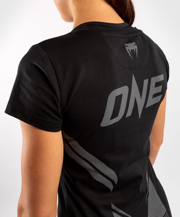 VE-04120-114-L-Venum ONE FC Impact T-shirt - for women - Black/Black