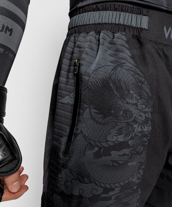 VE-04328-114-XL-Venum YKZ21 Training Shorts &#8211; Black/Black