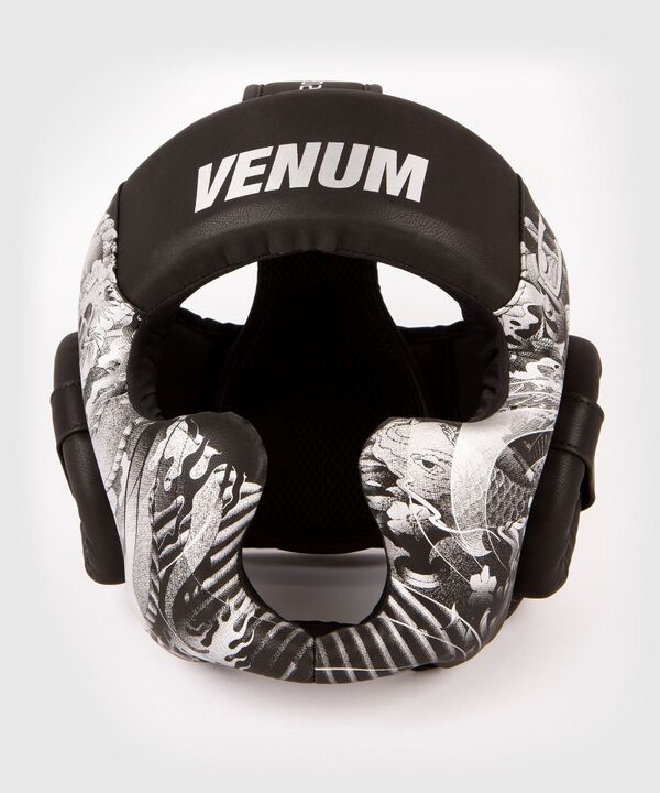 VE-04332-114-Venum YKZ21 Headgear - Black/Black