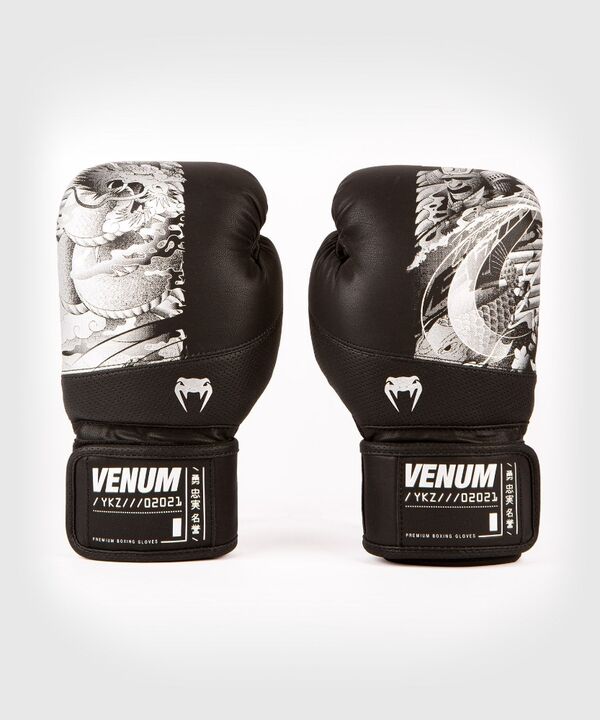 VE-04333-114-16OZ-Venum YKZ21 Boxing Gloves&#8220; Black/Black - 16 Oz