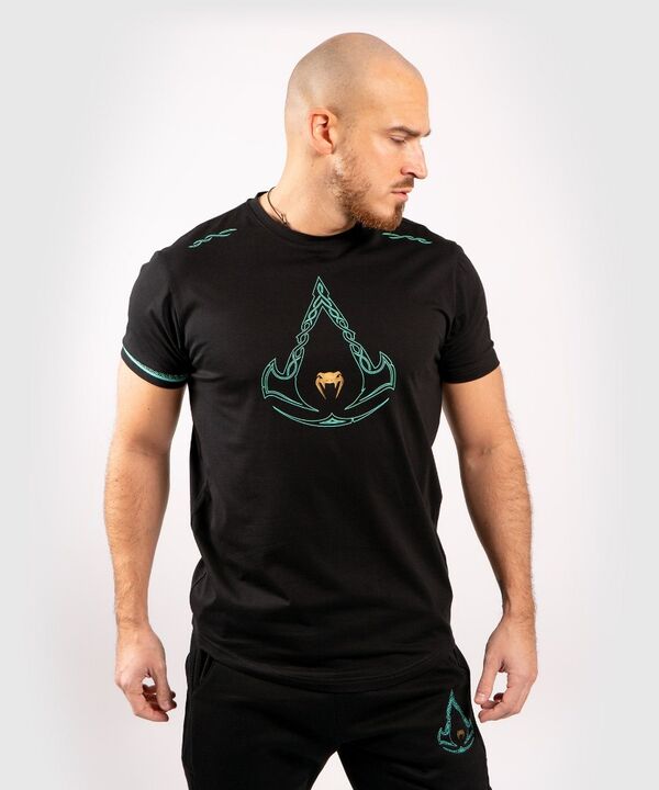 VE-04487-001-L-Venum Assassin's Creed T-shirt - Black/Blue