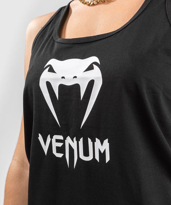 VE-04598-001-L-Venum Classic Logo Tank Top - For Women - Black - L