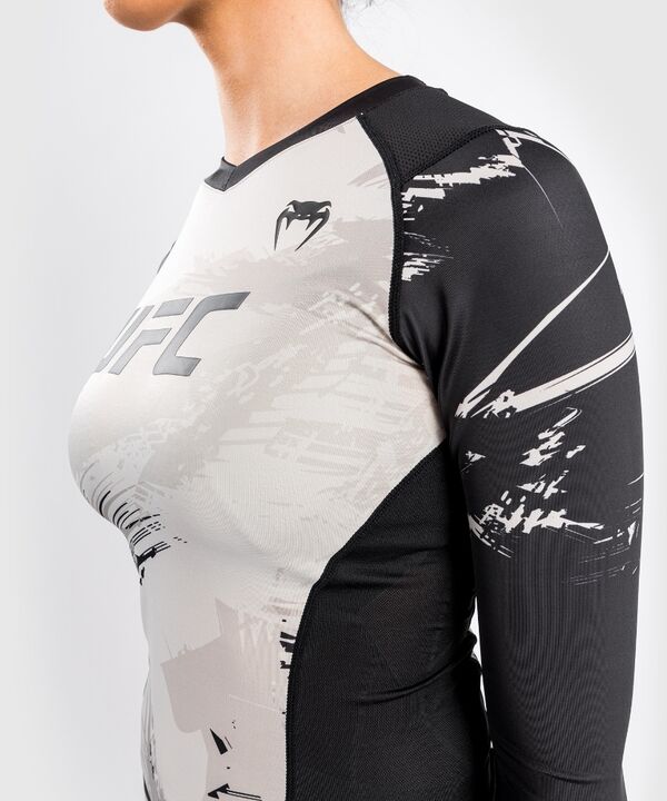 VNMUFC-00115-040-M-UFC Authentic Fight Week 2.0 Rashguard - Long Sleeves - For Women