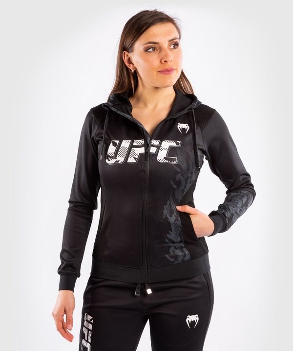 VNMUFC-00027-001-S-UFC Authentic Fight Week Women's Zip Hoodie